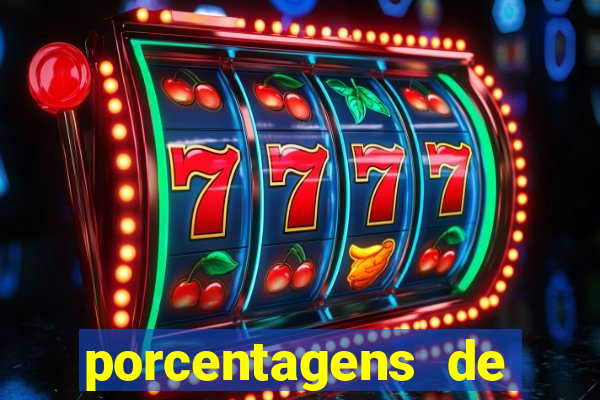 porcentagens de jogos pagantes